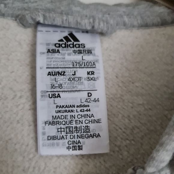 Women's Adidas Jumper Grey - Picture 4 of 4